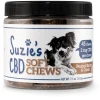 Suzie's CBD Treats Soft Chew Peanut Butter & Carob 45ct Chew Supplemental Cat and Dog Treats - 16 oz Jar