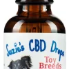 Suzie's CBD Treats Toy Breeds Dog Health Supplements - 1 oz (125mg) CBD Dropper
