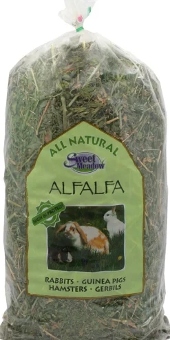 Sweet Meadow Farm Alfalfa Hay for Small Animals - 24 Oz - 3 Pack