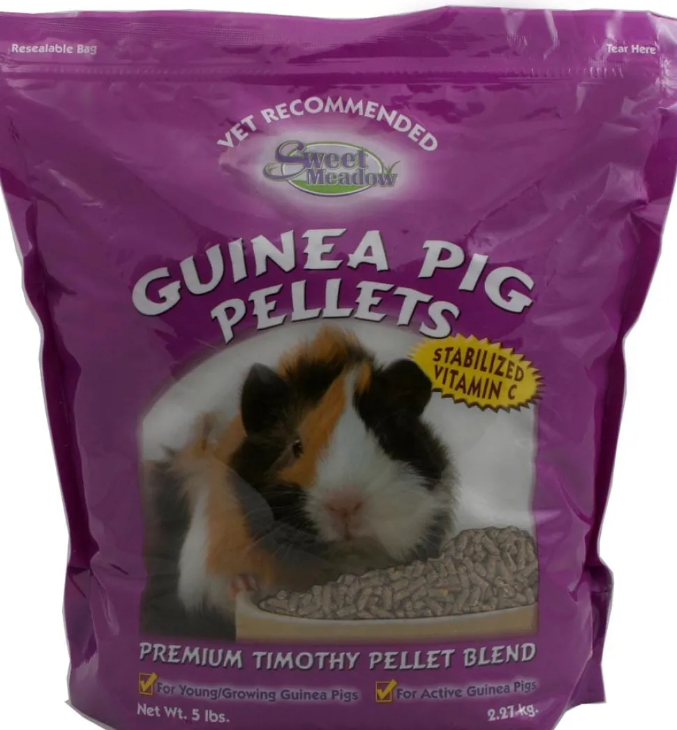 Sweet Meadow Farm Guinea Pig Pellets Original Blend - 10 lb - 4 Pack