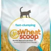 Swheat Scoop Fast Clumping Wheat Regular Cat Litter - 25 lb Bag