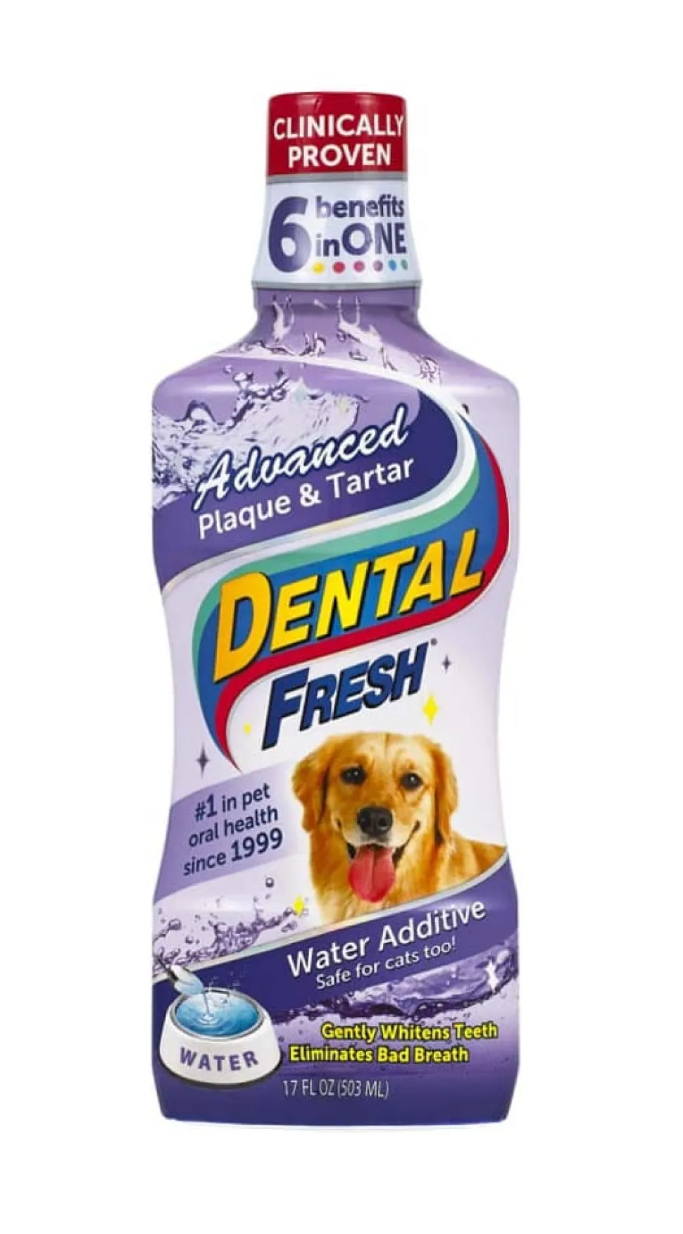 Synergy Labs Advanced Plaque and Tartar Liquid for Dogs - 17 fl Oz