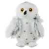 Tall Tails Animated Durable Snow Owl Squeak and Plush Dog Toy - 9.5 Inch