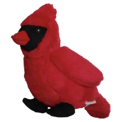 Tall Tails Animated Durable Cardinal Squeak and Plush Dog Toy - 11 Inch