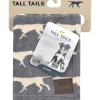 Tall Tails Blanket Charcoal Icon Fleece Dog Blanket - Large - L:40 X W:30 Inch