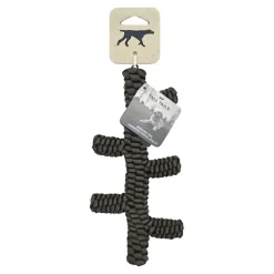 Tall Tails Braided Stick Fetch and Tug Rope Dog Toy - Dark Brown - 9 Inch