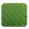 Tall Tails Grass Foraging Mat Silicone Interactive Dog Feeder - Green - L:8.5 X W: 8 Inches
