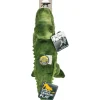 Tall Tails Plush Gator Water Bottle Inserted Crunch and Squeak Dog Toy - 15 Inches