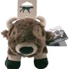 Tall Tails Plush Squeaker Buffalo Crinkle and Soft Plush Dog Toy - 9 Inches