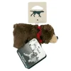 Tall Tails Plush Squeaker Bandana Bear Crinkle and Soft Plush Dog Toy - 5 Inches