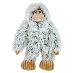 Tall Tails Squeaker Mini Yeti Squeak and Plush Dog Toy - 8 Inches