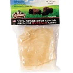 Tasman's Natural Pet Bison Rawhide Bison Rawhide Chips Dog Natural Chews - 3 oz Bag