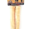 Tasman's Natural Pet Rawhide 9" - 10" Wild Boar Large Rolls Dog Natural Chews - 2 - Pack