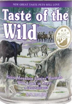 Taste Of The Wild Sierra Mountain Canine Canned Dog Food
