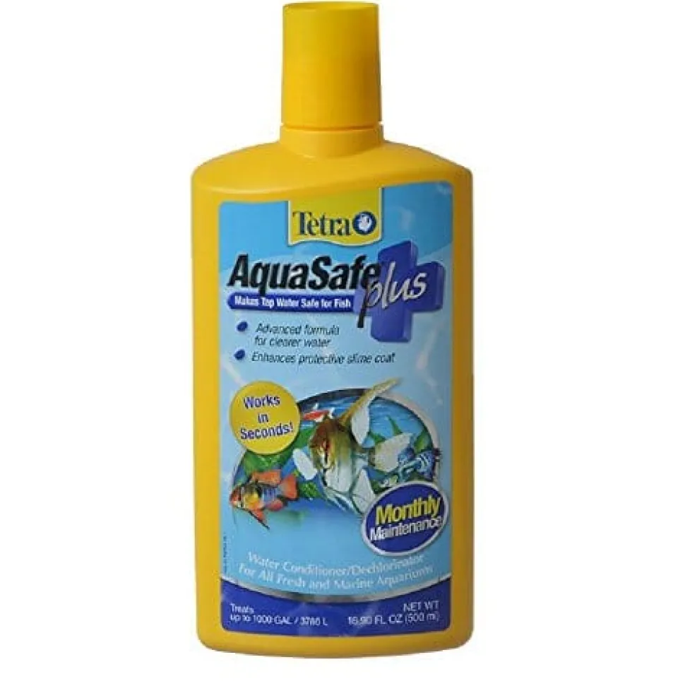 Tetra Aquasafe Plus Aquarium Water Conditioner - 16.9 Oz