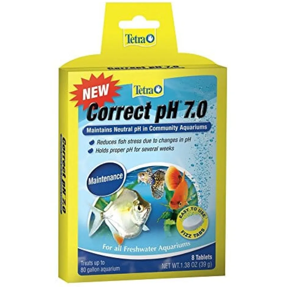Tetra Correct PH Tablets PH Control Aquarium Water Conditioner - 8 Count