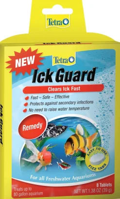 Tetra Ick Guard Tablets Fish Medication - 8 Count