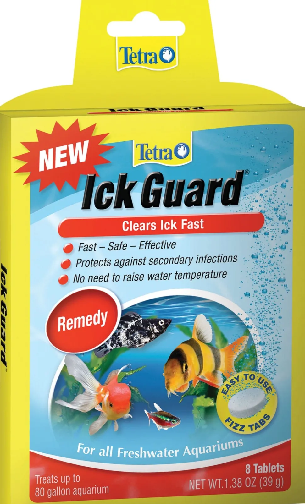 Tetra Ick Guard Tablets Fish Medication - 8 Count