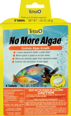 Tetra No More Algae Tablets Aquarium Algae Destroyer - 8 Count