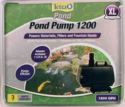 Tetra Pond Water Garden Pump - 1200 GPH