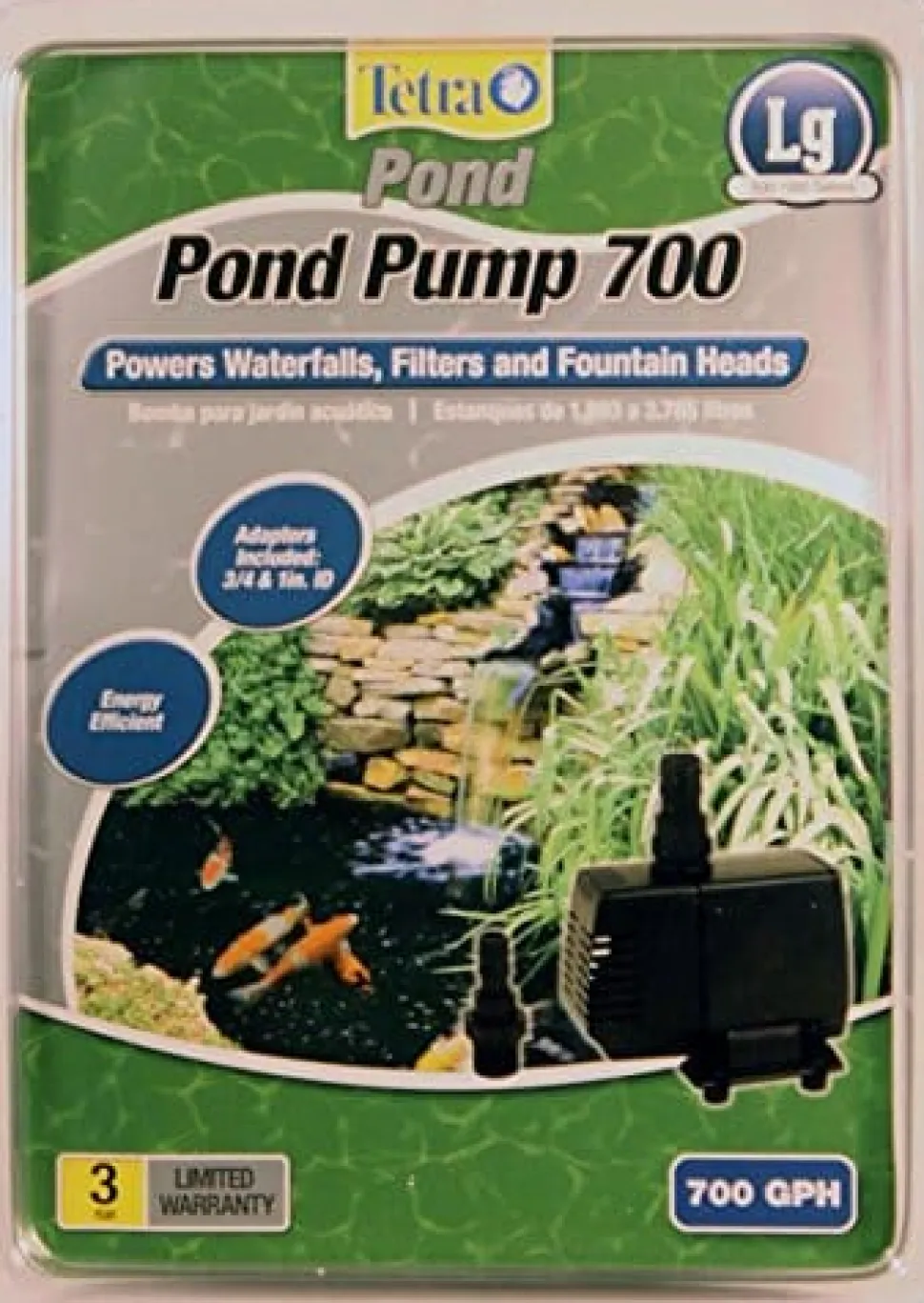 Tetra Pond Water Garden Pump - 700 GPH