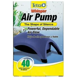 Tetra Whisper Aquarium Air Pump - Blue - Up To 40 Gal
