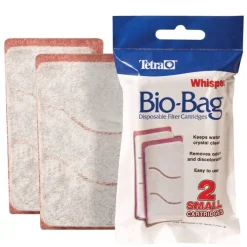 Tetra Whisper Assembled Bio-Bag Filter Cartridge Aquarium Filter Insert - Small - 2 Pack