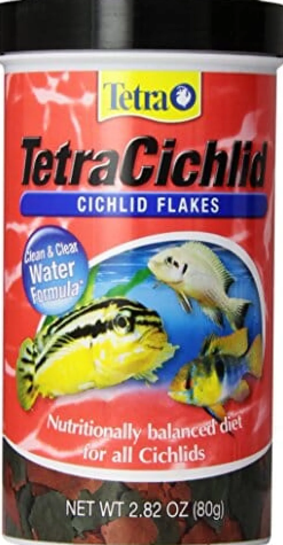 Tetracichlid Flakes Fish Food - 2.82 Oz