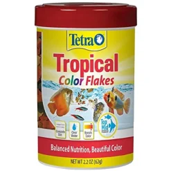 Tetracolor Tropical Flakes Fish Food - 2.2 Oz