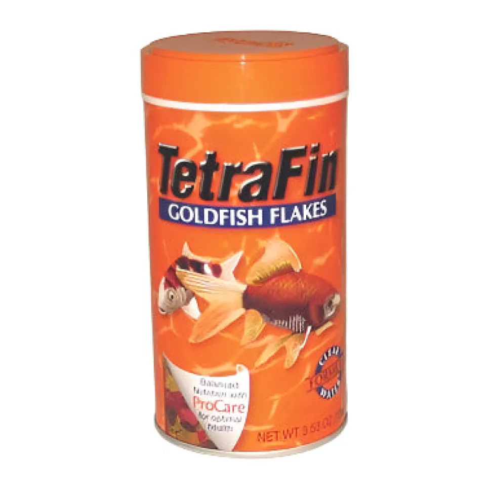 Tetrafin Goldfish Flakes Fish Food - 3.53 Oz