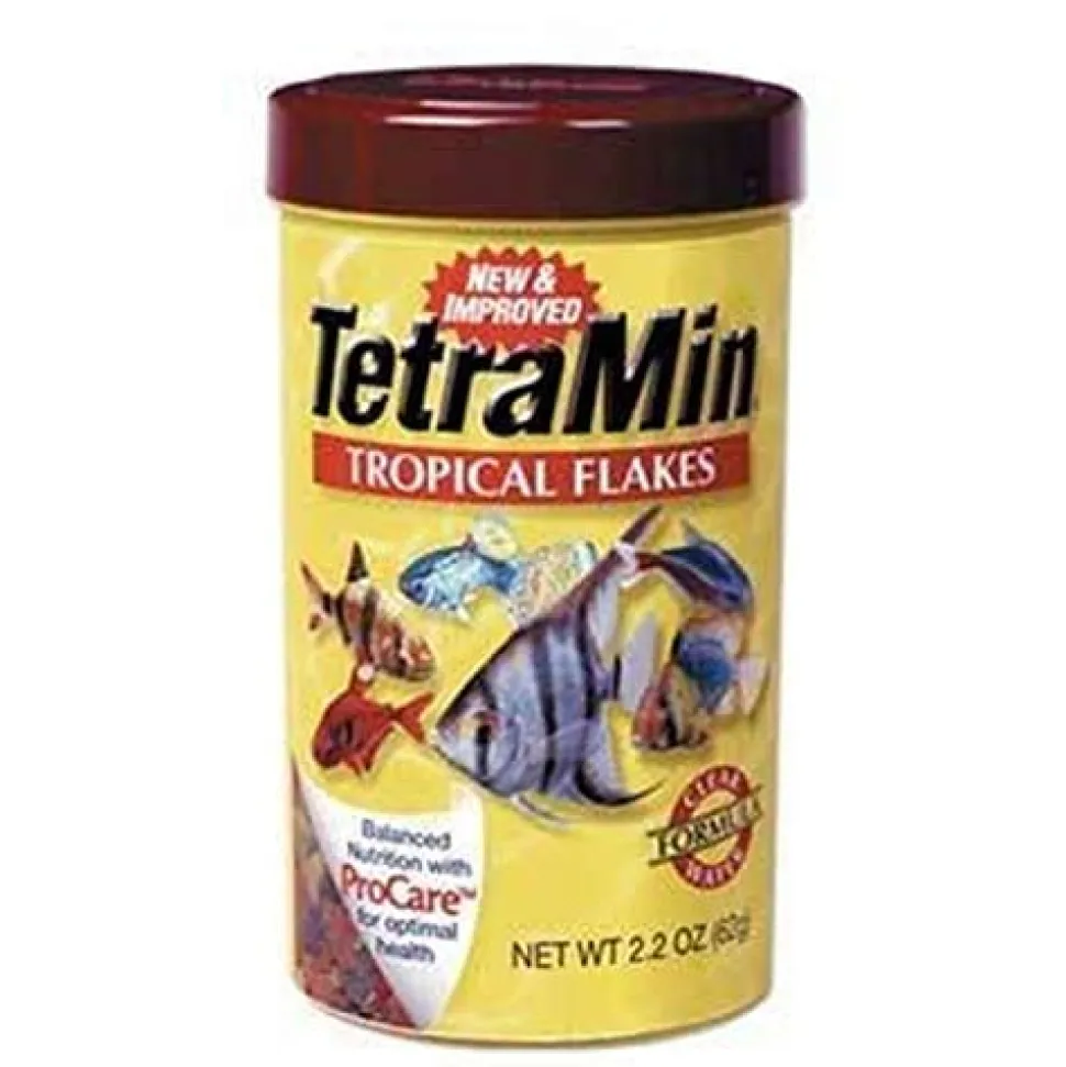Tetramin Tropical Flakes Fish Food - 2.2 Oz
