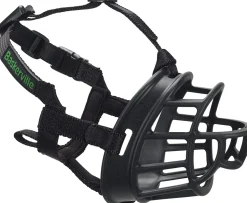 The Company of Animals Baskerville Ultra Muzzle - Black - Size 4 - L:3.5" X 12.5" In
