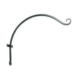 The Hookery Curved Hanger Upturn Hook Wild Bird Accessories - Black - 18 In
