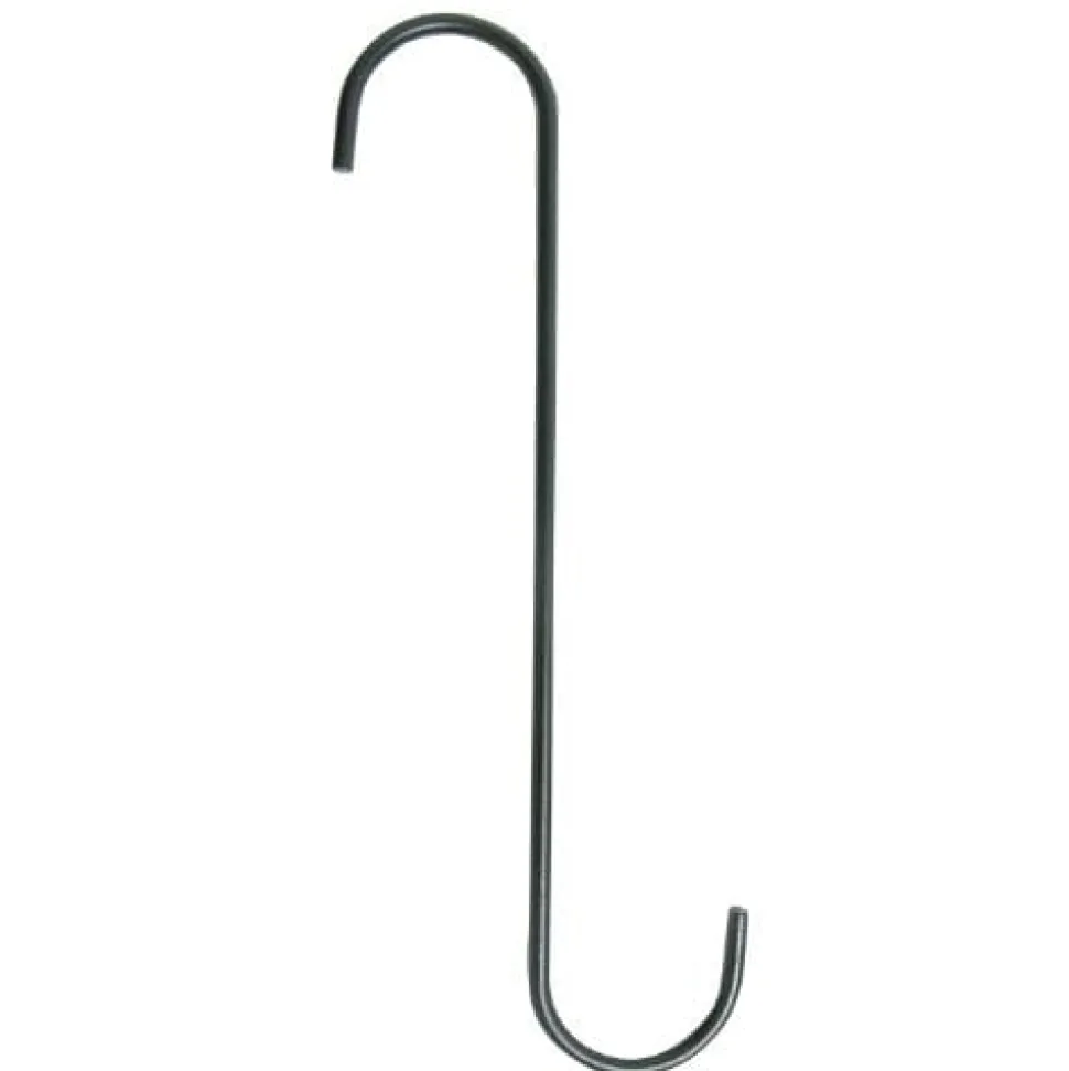The Hookery Extension Hook Wild Bird Accessories - Black - 12 In - 12 Pack