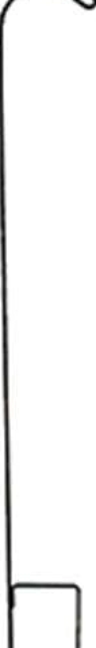 The Hookery Promo Single Shepherd Hook Wild Bird Accessories - Black - 84 In - 6 Pack
