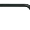 The Hookery Straight Hanger Upturn Hook Wild Bird Accessories - Black - 6 In - 12 Pack