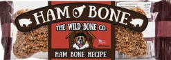 The Wild Bone Co. Ham Bone Recipe Crunchy Dog Treats - 48 ct
