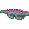 The Worthy Dog Al The Gator Patterned Squeak Nylon and Plush Dog Toy
