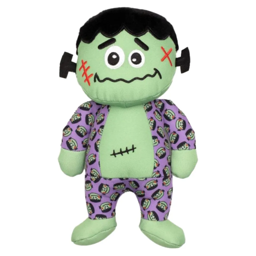 The Worthy Dog Frankenstein Nylon Squeak and Plush Dog Toy