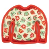 The Worthy Dog Ugly Christmas Sweater Squeak Nylon and Plush Dog Toy