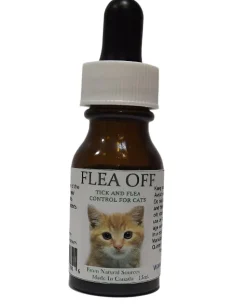 Tick Off Feline Flea Off Cat Flea and Tick Control - 15ml Bottle