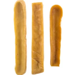 Tickled Pet Yak Chews Golden Himalayan Dog Chews - Large Dog Natural Chews - 11.5 oz Bag