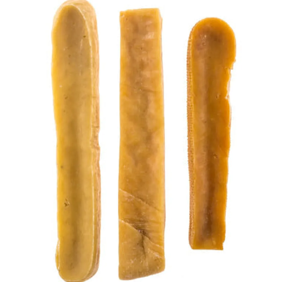 Tickled Pet Yak Chews Golden Himalayan Dog Chews - Large Dog Natural Chews - 11.5 oz Bag