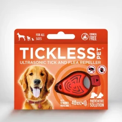 Tickless Pet Human Flea and Tick Repeller Orange