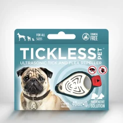 Tickless Pet Ultrasonic Flea and Tick Repeller for Dogs - Beige