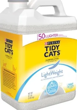 Tidy Cats Clear Springs Scent LightWeight Glade Tough Odor Solutions Clumping Cat Litter
