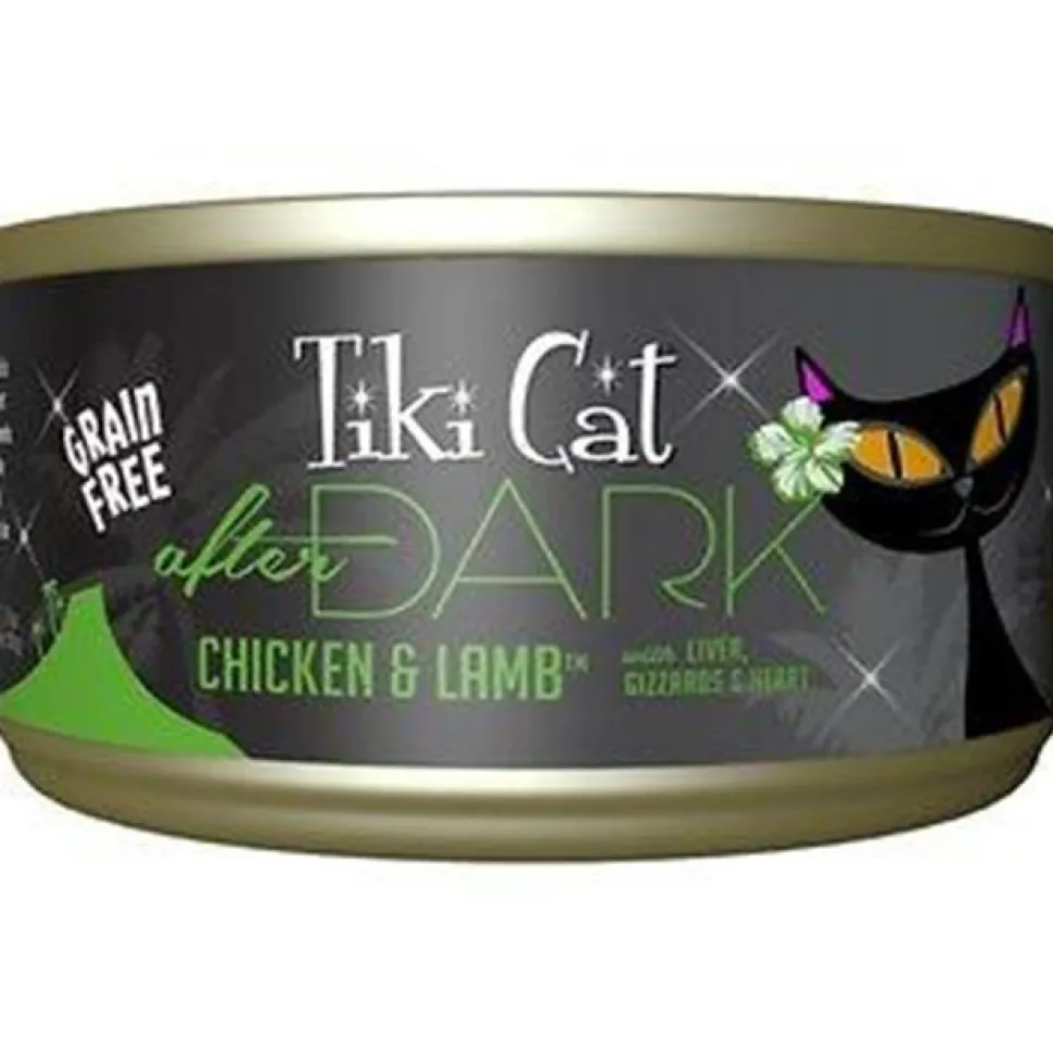 Tiki Cat After Dark Chicken & Lamb Canned Cat Food - 5.5 oz Cans - Case of 8