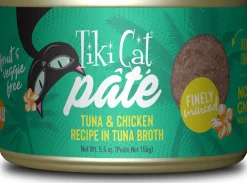 Tiki Cat Ahi Tuna & Chicken Pate Luau Canned Cat Food - 5.5 Oz - Case of 8