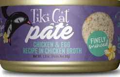 Tiki Cat Chicken w/Egg Pate Luau Canned Cat Food - 2.8 Oz - Case of 12