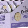 Tiki Cat Complements Chicken& Egg Cat Food Toppers and Crunchers - 2.1 oz Cups - Case of 8